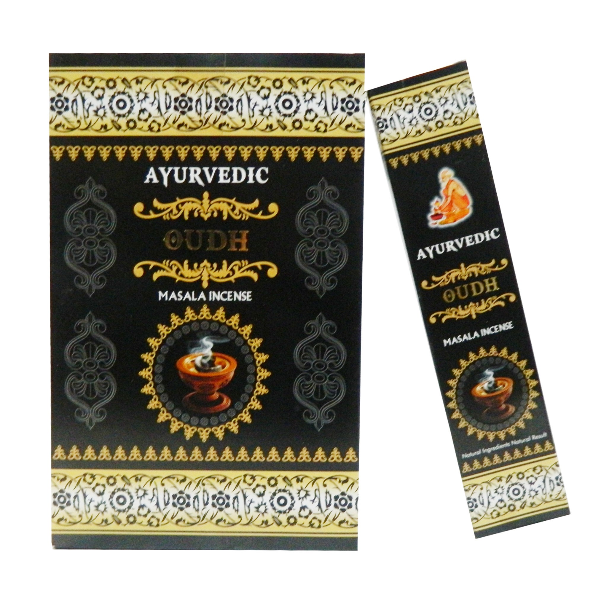 Bild von 180g Ayurvedic Oudh Räucherstäbchen Agarholz