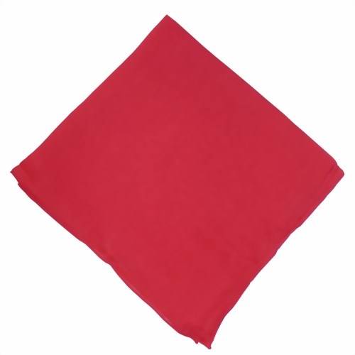 Bild von Nickituch rot 50x50cm Bandana