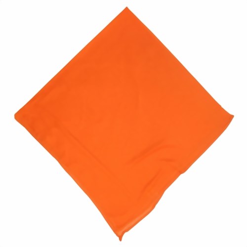 Bild von Nickituch orange 50x50cm Bandana